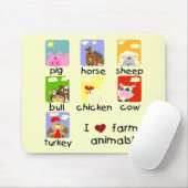 Vieh-T-Shirts und Geschenke Mousepad (Mit Mouse)