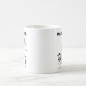Vieh: "Vegetarier-Regel! " Kaffeetasse (Mittel)