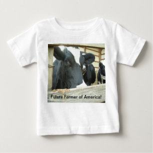 Vieh - zukünftiger Bauer von Amerika Baby T-shirt