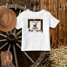 Viehrinde Stampede Brown Kleinkind T-shirt