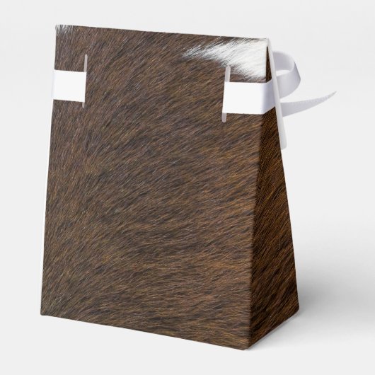 Viehrinder Stampede Brown Geburtstag Geschenkschachtel (Rückseite)