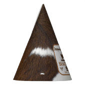 Viehrinder Stampede Brown Geburtstag Partyhütchen (Links)