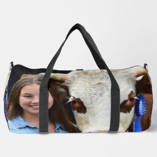 Viehschau-Kuh-Foto-Anpassung Duffle Bag