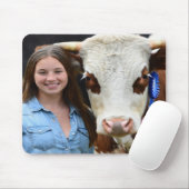 Viehschau-Kuh-Foto-Anpassung Mousepad (Mit Mouse)
