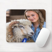 Viehschau-Schaf-Foto-Anpassung Mousepad (Mit Mouse)