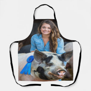 Viehschau Schweine Foto Anpassen Schürze