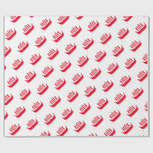 Viehschiffe mit individueller Farbe Geschenkpapier (Flach)