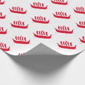 Viehschiffe mit individueller Farbe Geschenkpapier (Ecke)