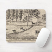 Viehzucht in Orwell Vermont Mousepad (Mit Mouse)