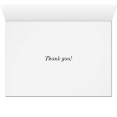 Viehzucht Sonnenuntergang Danke Karte (Innenansicht Horizontal (Unten))