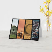 Viehzuchtkollektion Danke / Gruß Karte (Gelbe Blume)