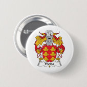 Vieira Familienwappen Button (Vorne & Hinten)