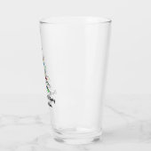 Viel Beängstigendes Weihnachten! Glas (Links)