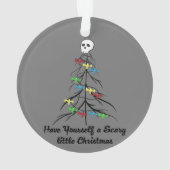 Viel beängstigendes Weihnachten! Ornament (Rückseite)