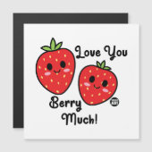 viel Beere Magnetkarte (Vorne/Hinten)