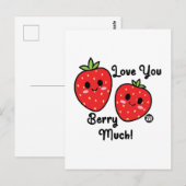 viel Beere Postkarte (Vorne/Hinten)