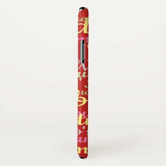 Viel Chatter Design Case-Mate iPhone Hülle (Hinten/Rechts)