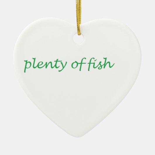 viel der Fische Keramik Ornament (Vorne)