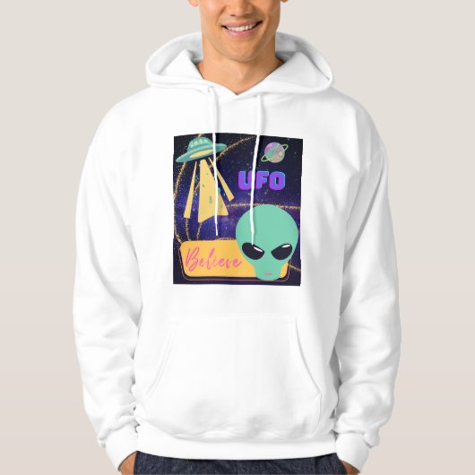 Viel, extraterrestra glauben hoodie (Vorderseite)