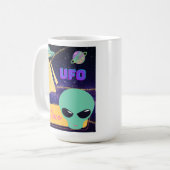 Viel, extraterrestra glauben kaffeetasse (Vorderseite Links)
