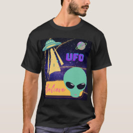 Viel, extraterrestra glauben T-Shirt