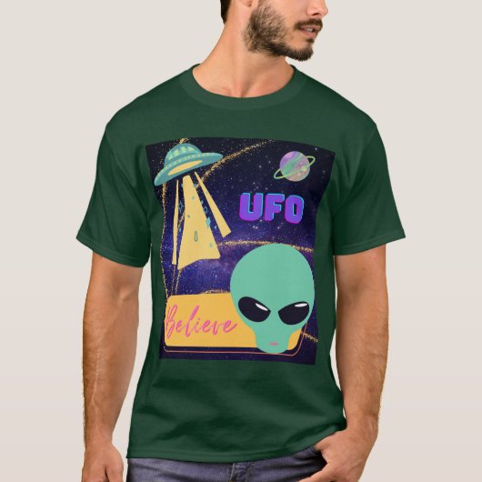 Viel, extraterrestra glauben T-Shirt (Vorderseite)