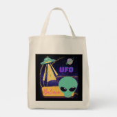 Viel, extraterrestra glauben tragetasche (Rückseite)