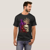 Viel Finger Blüte T-Shirt (Vorne ganz)