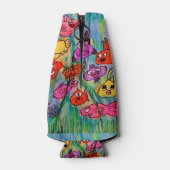 Viel Fisch Flasche und Dose Cooler Flaschenkühler (Rückseite)