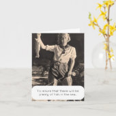 Viel Fisch im Meer Fang & Release Spaß niedlich Karte (Gelbe Blume)