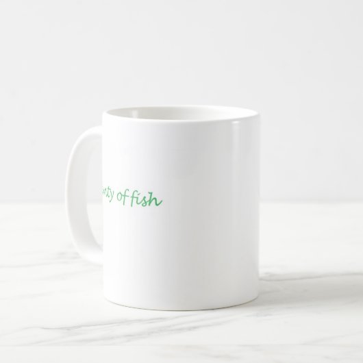 viel Fisch Kaffeetasse (Vorderseite Links)