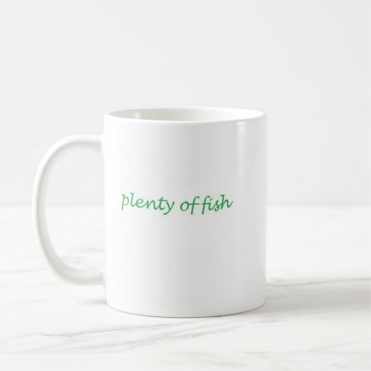 viel Fisch Kaffeetasse (Links)