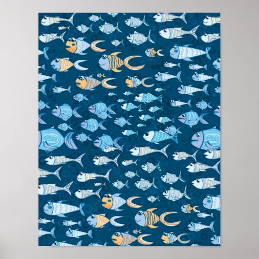 Viel Fisch - Plakat (Vorne)