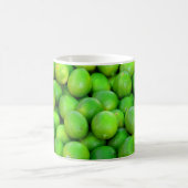 Viel frische grüne Limes Kaffeetasse (Mittel)