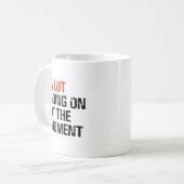 Viel geht im Moment weiter Kaffeetasse (Vorderseite Links)