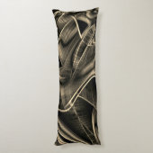 Viel gekrönt aussehend wie gebrannter Kiefer mit G Seitenschläferkissen (Rückseite (Vertikal))