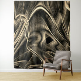 Viel gekrönt aussehend wie gebrannter Kiefer mit G Wandteppich