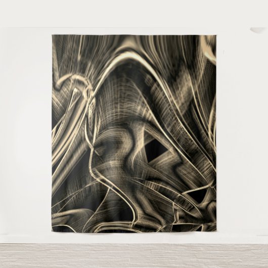 Viel gekrönt aussehend wie gebrannter Kiefer mit G Wandteppich (Vorderseite)