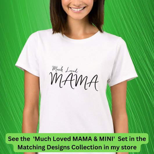 Viel geliebtes MAMA Matching Mama Baby Child Edit T-Shirt