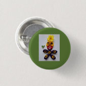 Viel Glück! Abzeichen Button (Vorne & Hinten)