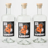 Viel Glück Alkoholflaschenetikett (Flaschen)