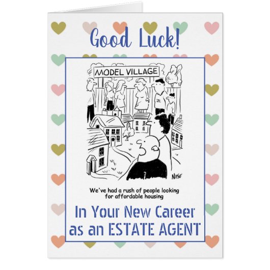 Viel Glück als Anwesen-Agent (Vorne)