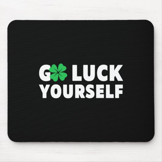 Viel Glück am St. Patrick's Day Mousepad (Vorne)