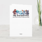 Viel Glück auf der Bigfoot-Jagd Karte (Rückseite)