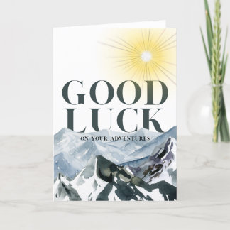 Viel Glück auf Ihrer Adventskarte Dankeskarte