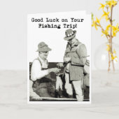 Viel Glück auf Ihrer Fangreise Karte (Gelbe Blume)