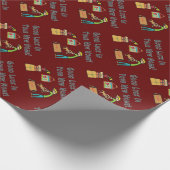 Viel Glück auf Ihrer neuen Zuhause Geschenkpapier (Ecke)