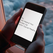 Viel Glück auf Ihrer Social Media Break Karte