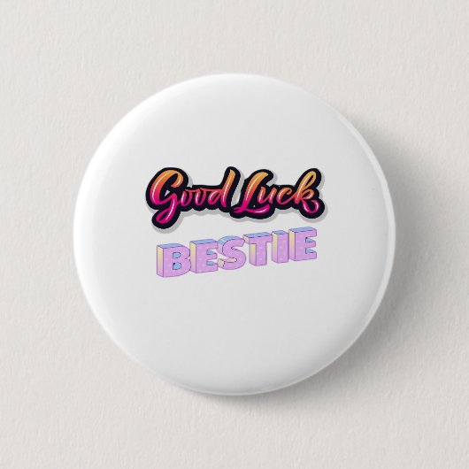 Viel Glück Bestie Button (Vorderseite)