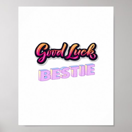 Viel Glück Bestie Poster (Vorne)
